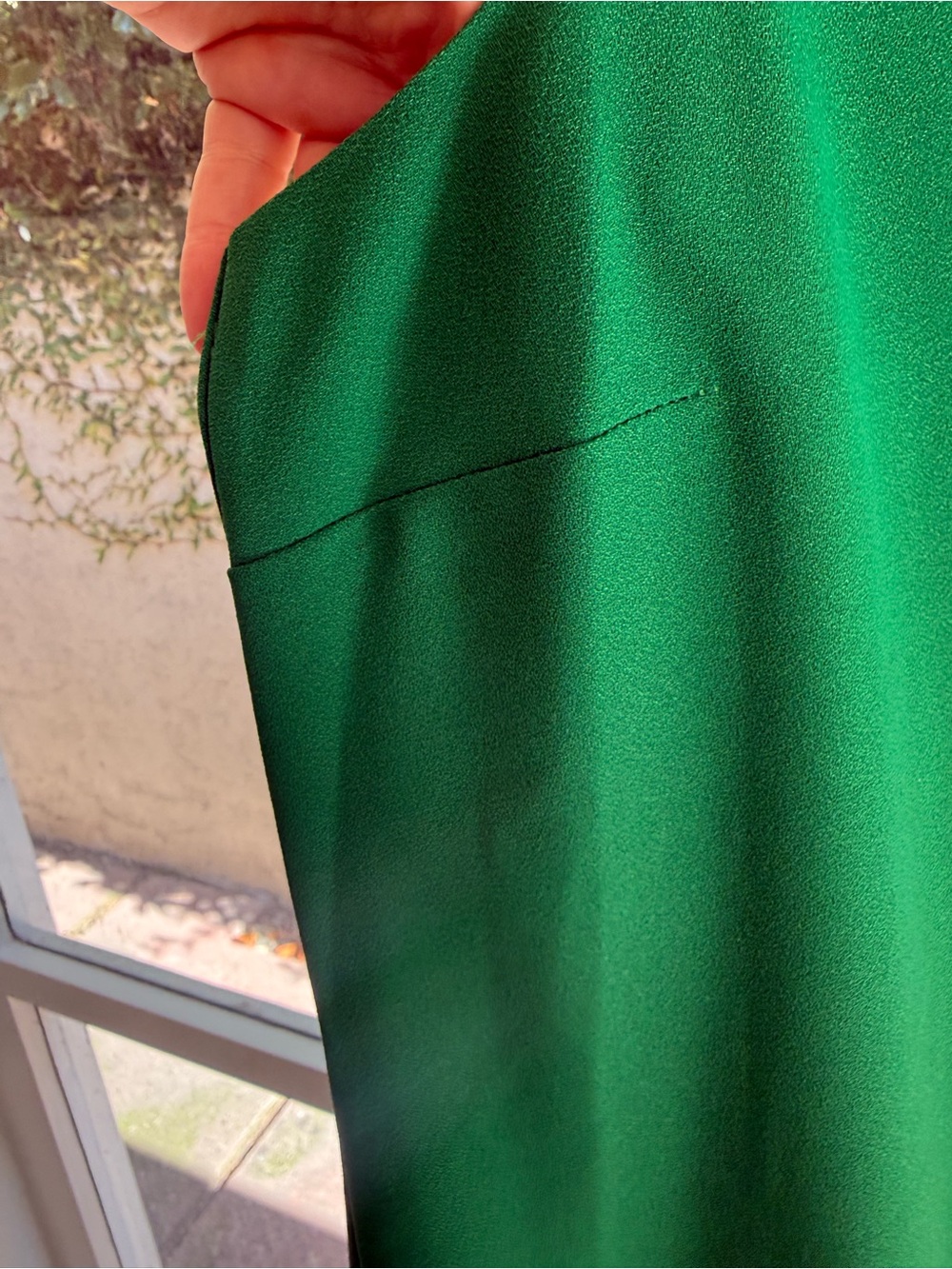 Cece Green Mod Bow Detail Maxi Dress with Pockets - Picture 7 of 16